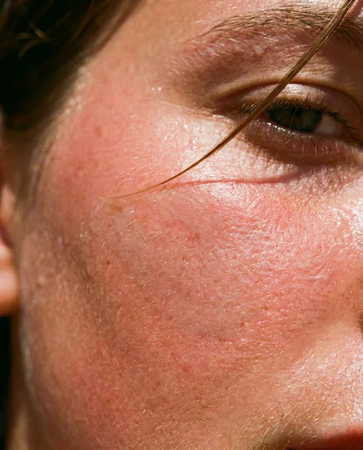 Close-up beauty portrait