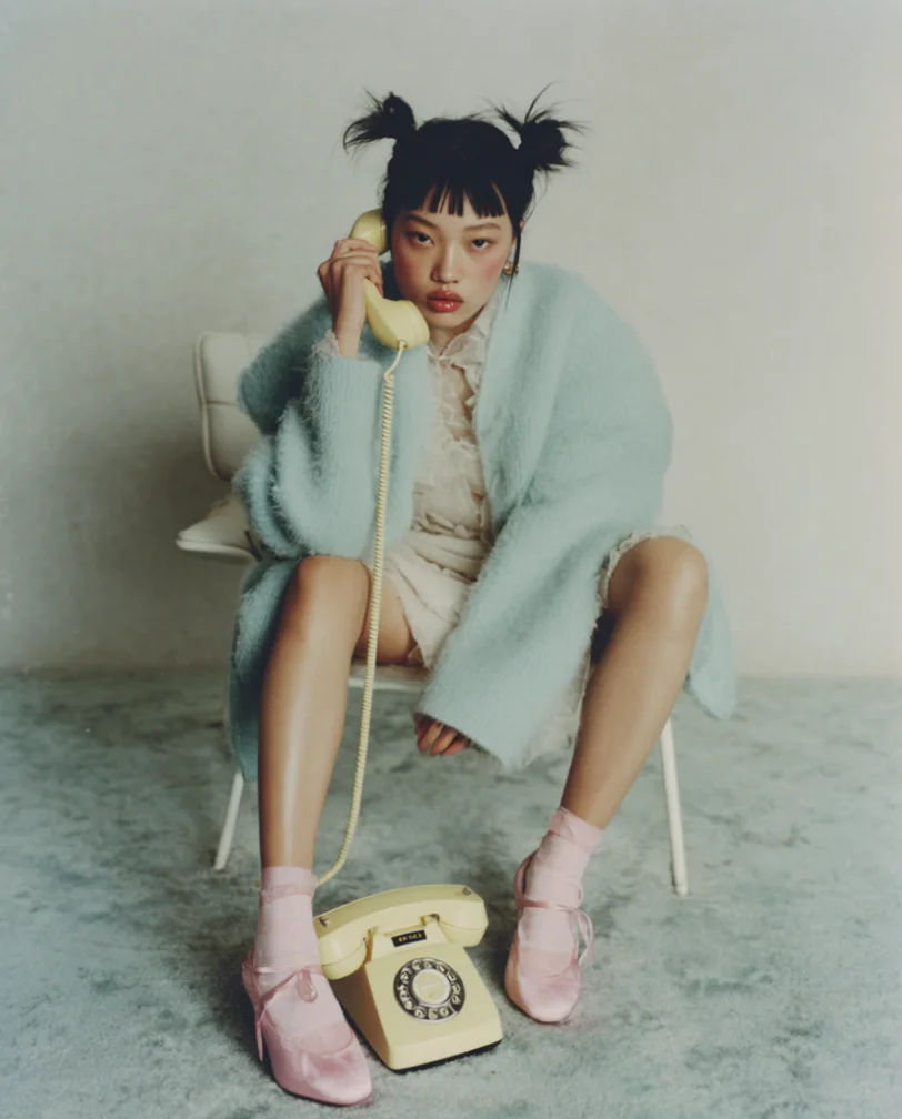 Editorial fashion photograph, refined mode